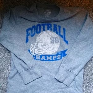 Long sleeve boys athletic shirt
